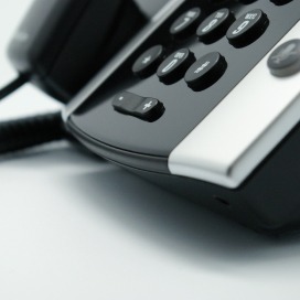 Image of Polycom VVX IP handset from Columbus UK.