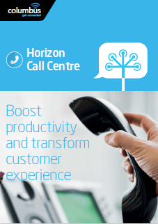 Image of Horizon Call Centre brochure cover