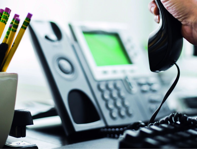 Image of Cisco IP handset. Hosted Telephony, SIP Trunks, Business Phone Systems and Phone Numbers from Columbus UK.