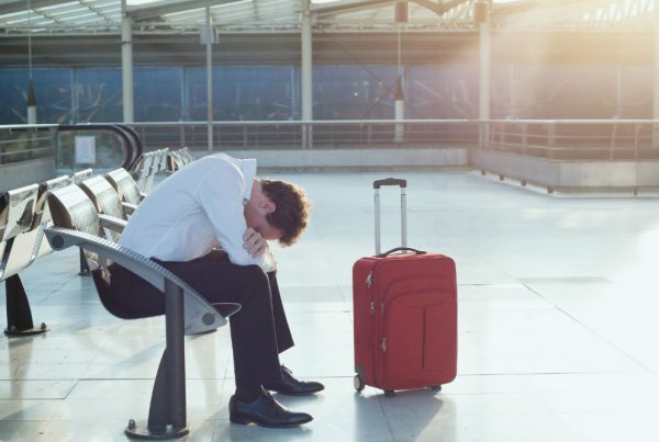 Business travel woes in extreme weather could be avoided by using virtual meetings. Image of travelers delayed at Euston Station. The Horizon Collaborate UC service provides virtual meetings for up to 50 participants (audio conference) and 15 participants for video.