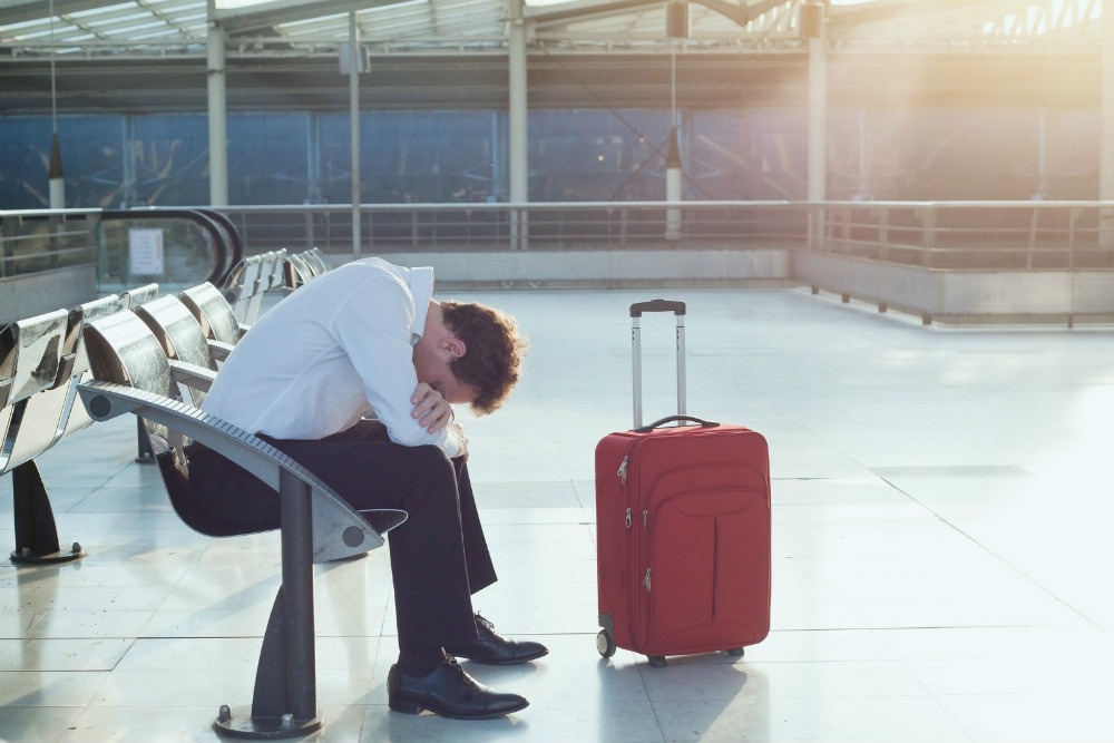 Business travel woes in extreme weather could be avoided by using virtual meetings. Image of travelers delayed at Euston Station. The Horizon Collaborate UC service provides virtual meetings for up to 50 participants (audio conference) and 15 participants for video.